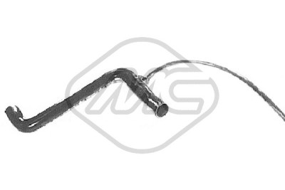 Tubo radiatore METALCAUCHO 8387