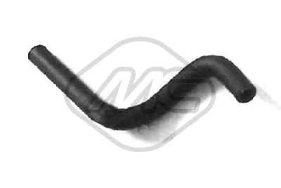 Tubo radiatore METALCAUCHO 8391