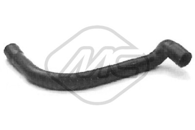 Tubo radiatore METALCAUCHO 8398