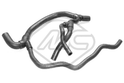 Tubo radiatore METALCAUCHO 8724