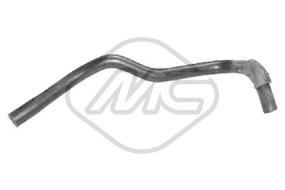 Tubo radiatore METALCAUCHO 8726