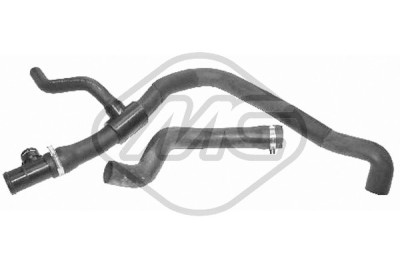 Tubo radiatore METALCAUCHO 9023