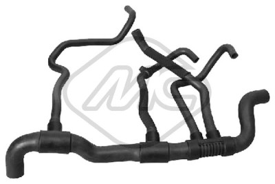 Tubo radiatore METALCAUCHO 9253