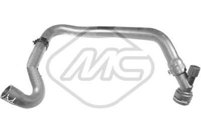 Tubo radiatore METALCAUCHO 9336