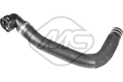 Tubo radiatore METALCAUCHO 9365