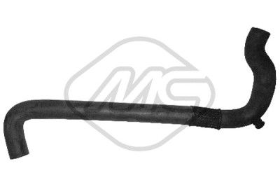 Tubo radiatore METALCAUCHO 9476