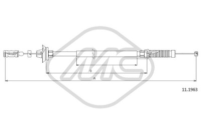 Cavo acceleratore