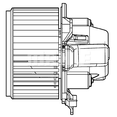 Ventilatore abitacolo MAHLE ORIGINAL AB 108 000P