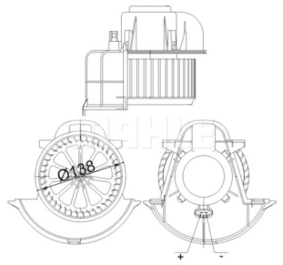 Ventilatore abitacolo