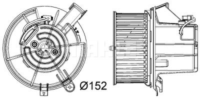 Ventilatore abitacolo