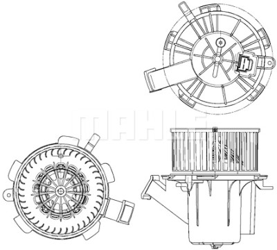 Ventilatore abitacolo