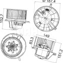 Ventilatore abitacolo