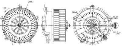 Ventilatore abitacolo