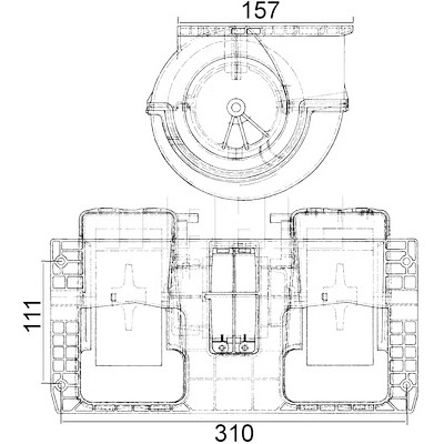 Ventilatore abitacolo