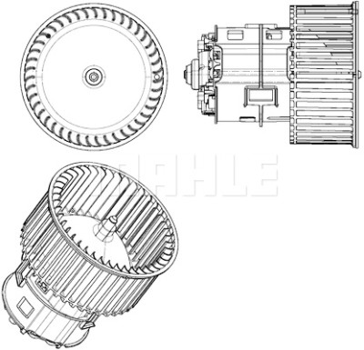 Ventilatore abitacolo