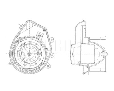Ventilatore abitacolo