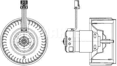 Ventilatore abitacolo