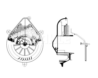Ventilatore abitacolo