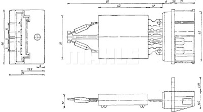 Resistenza, Ventilatore abitacolo