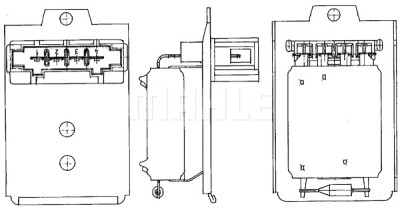Resistenza, Ventilatore abitacolo