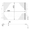Condensatore, aria condizionata MAHLE ORIGINAL AC 273 000S
