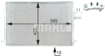 Condensatore, Climatizzatore