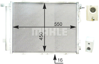 Condensatore, Climatizzatore