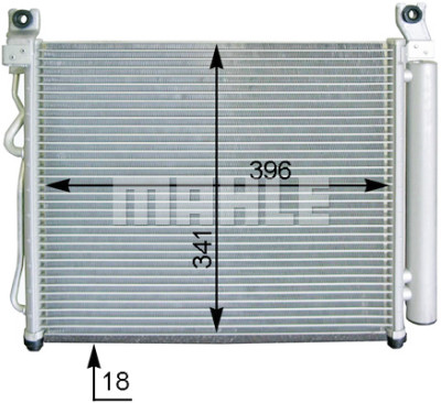 Condensatore, Climatizzatore