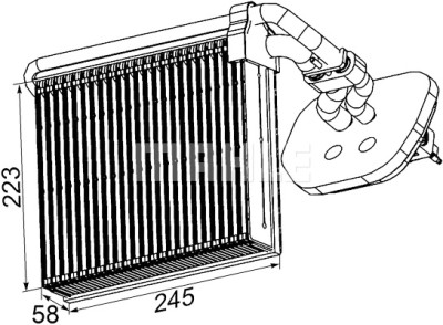Evaporatore, Climatizzatore
