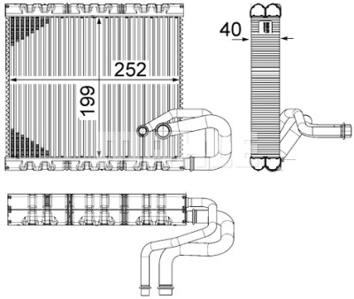 Evaporatore, Climatizzatore