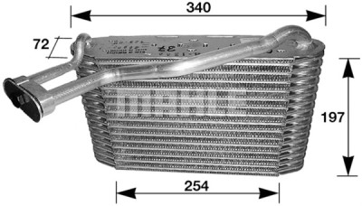 Evaporatore, Climatizzatore