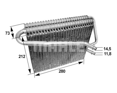 Evaporatore, Climatizzatore