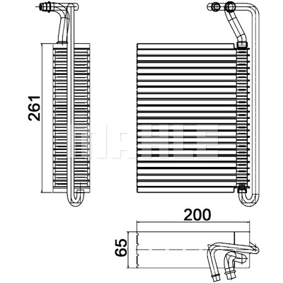 Evaporatore, Climatizzatore