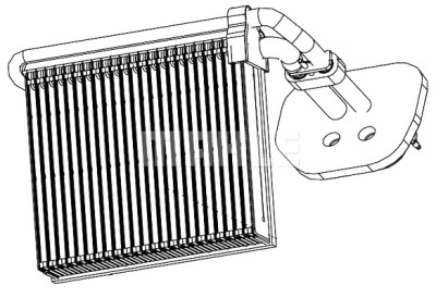 Evaporatore, Climatizzatore