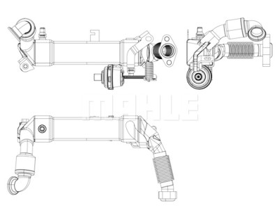 Radiatore, Ricircolo gas scarico