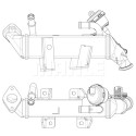 Radiatore, Ricircolo gas scarico