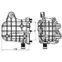 Elemento di raffreddamento, riciclo gas di scarico MAHLE ORIGINAL CE 4 000P