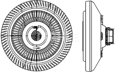 Giunto di collegamento, Ventilatore radiatore
