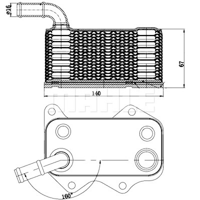 Radiatore olio, Olio motore