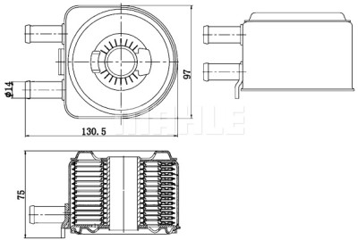 Radiatore olio, Olio motore