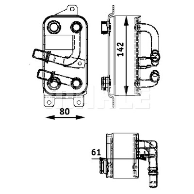 Radiatore olio, Cambio automatico