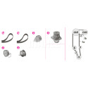 Pompa acqua + Kit cinghie dentate