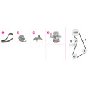 Pompa acqua + Kit cinghie dentate