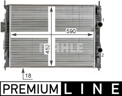 Radiatore, Raffreddamento motore