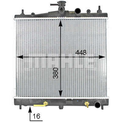 Radiatore, Raffreddamento motore