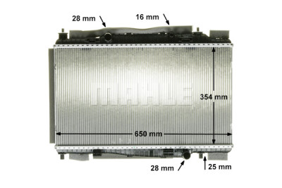 Radiatore, Raffreddamento motore