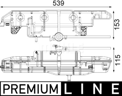 Serbatoio compensazione, Refrigerante