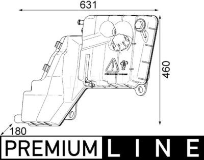 Serbatoio compensazione, Refrigerante