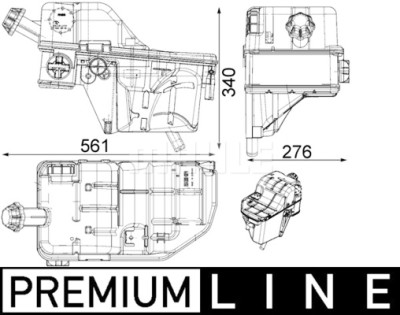 Serbatoio compensazione, Refrigerante