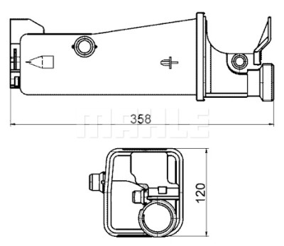 Serbatoio compensazione, Refrigerante